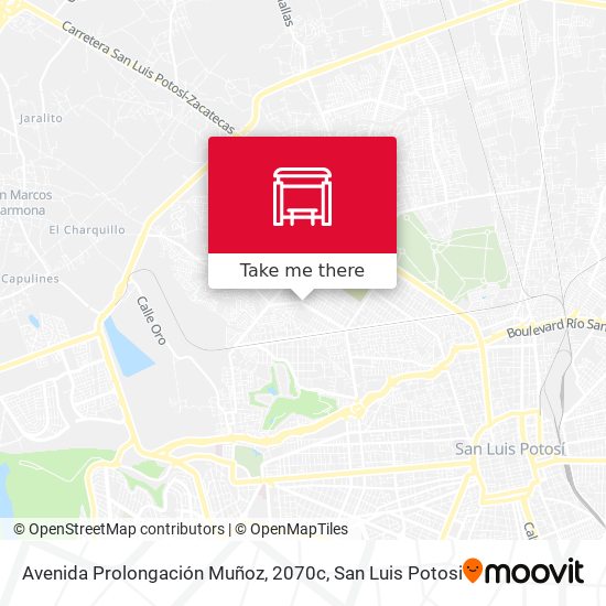 Mapa de Avenida Prolongación Muñoz, 2070c