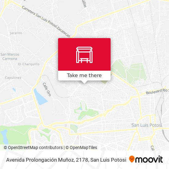 Avenida Prolongación Muñoz, 2178 map