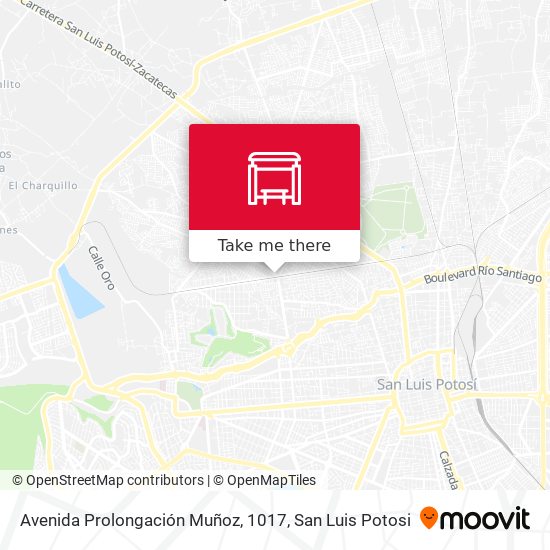 Mapa de Avenida Prolongación Muñoz, 1017
