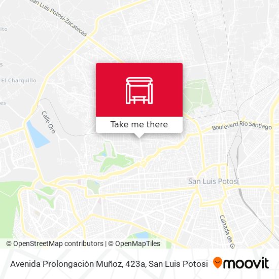 Mapa de Avenida Prolongación Muñoz, 423a