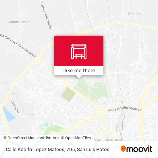 Calle Adolfo López Mateos, 705 map