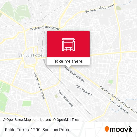 Rutilo Torres, 1200 map