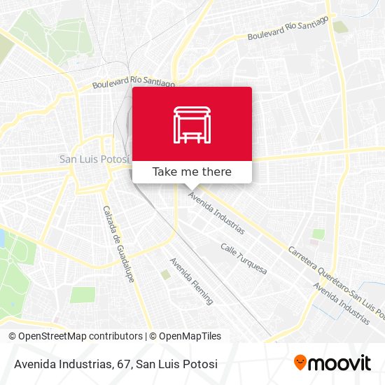 Mapa de Avenida Industrias, 67