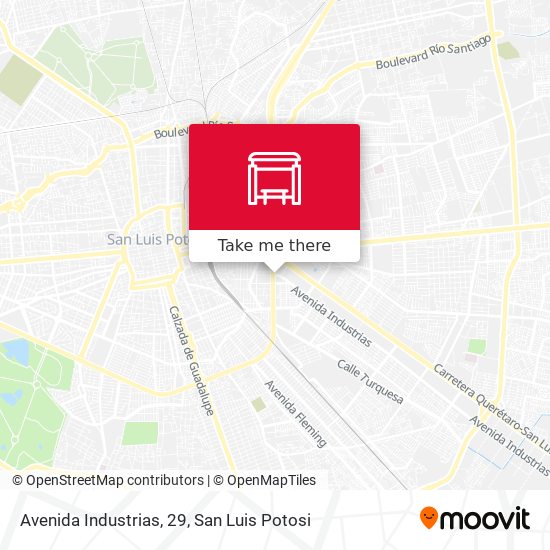 Avenida Industrias, 29 map