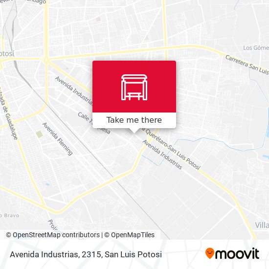 Avenida Industrias, 2315 map