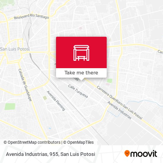 Mapa de Avenida Industrias, 955