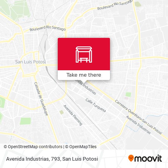 Avenida Industrias, 793 map
