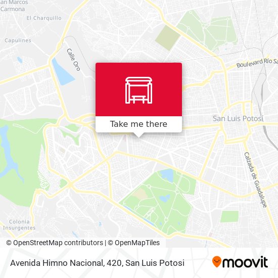 Avenida Himno Nacional, 420 map