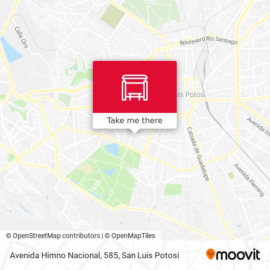 Avenida Himno Nacional, 585 map