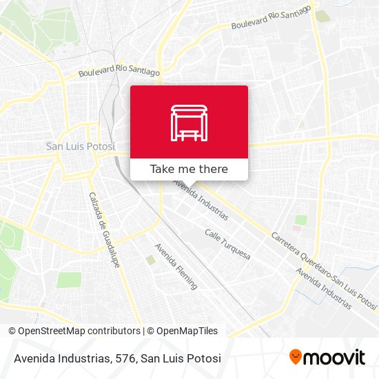Avenida Industrias, 576 map