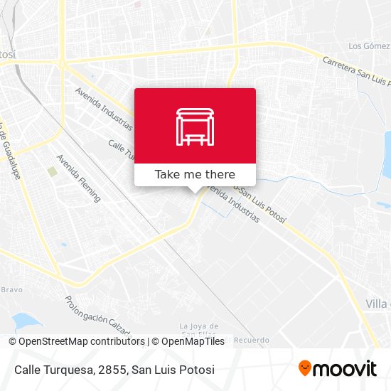 Calle Turquesa, 2855 map