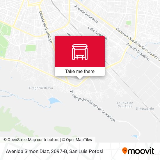 Avenida Simon Díaz, 2097-B map