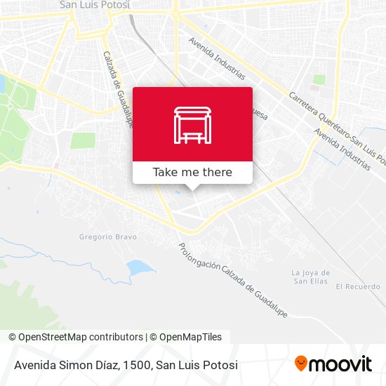 Avenida Simon Díaz, 1500 map