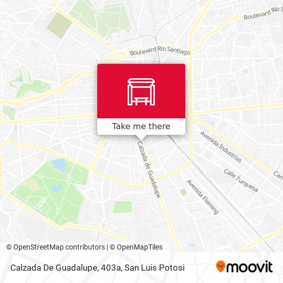 Calzada De Guadalupe, 403a map