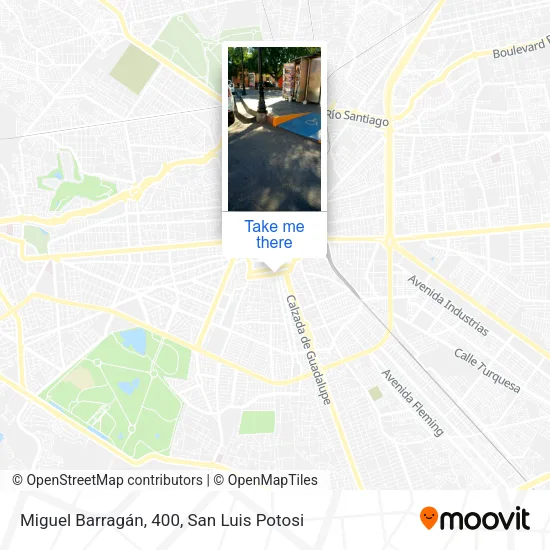 Miguel Barragán, 400 map