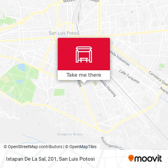 Mapa de Ixtapan De La Sal, 201