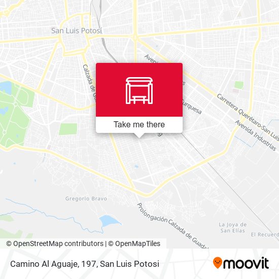 Camino Al Aguaje, 197 map