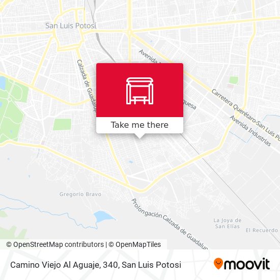 Mapa de Camino Viejo Al Aguaje, 340