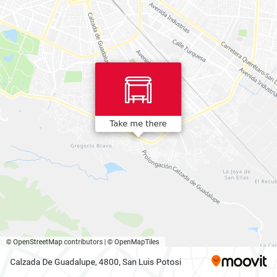Mapa de Calzada De Guadalupe, 4800