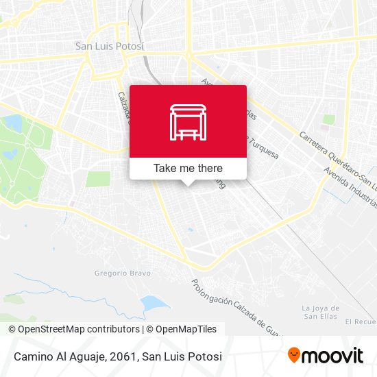 Mapa de Camino Al Aguaje, 2061