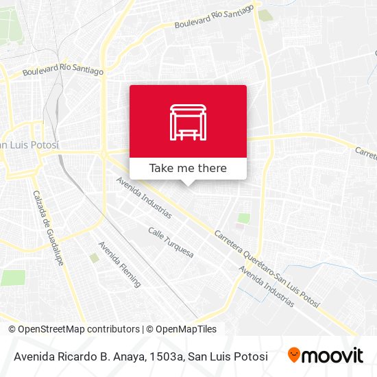 Avenida Ricardo B. Anaya, 1503a map