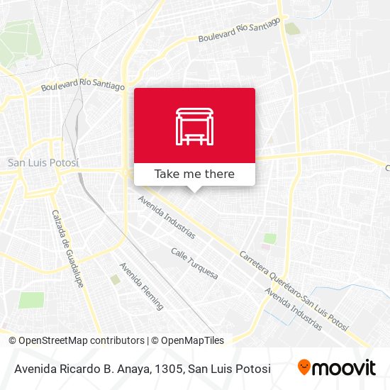 Avenida Ricardo B. Anaya, 1305 map