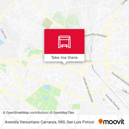 Avenida Venustiano Carranza, 980 map
