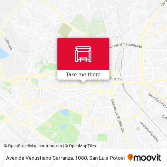 Mapa de Avenida Venustiano Carranza, 1080