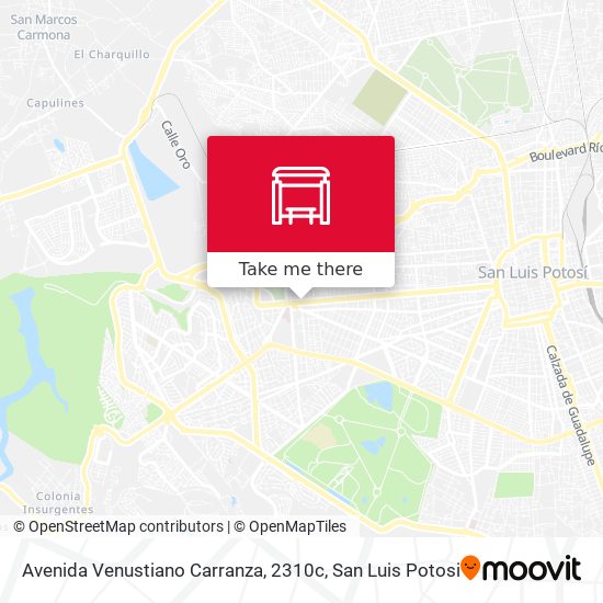 Avenida Venustiano Carranza, 2310c map