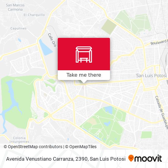 Avenida Venustiano Carranza, 2390 map