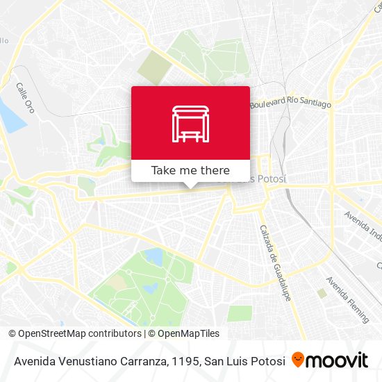 Avenida Venustiano Carranza, 1195 map