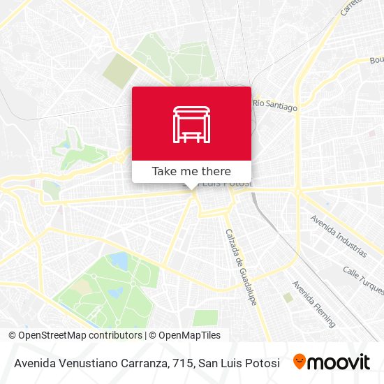 Avenida Venustiano Carranza, 715 map