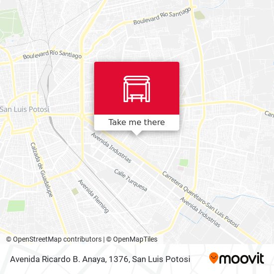 Avenida Ricardo B. Anaya, 1376 map
