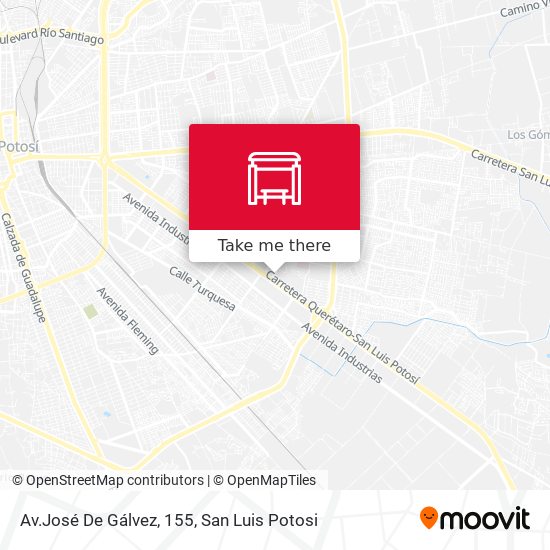 Av.José De Gálvez, 155 map