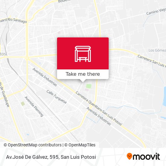 Av.José De Gálvez, 595 map