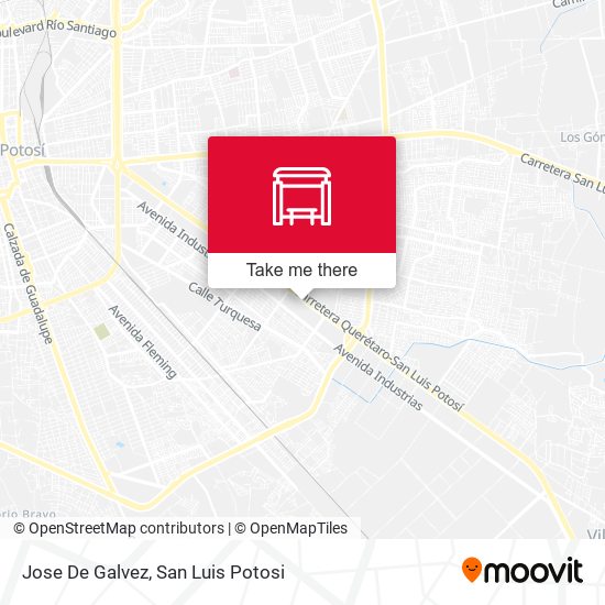 Mapa de Jose De Galvez