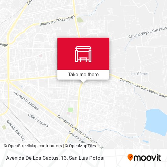 Avenida De Los Cactus, 13 map