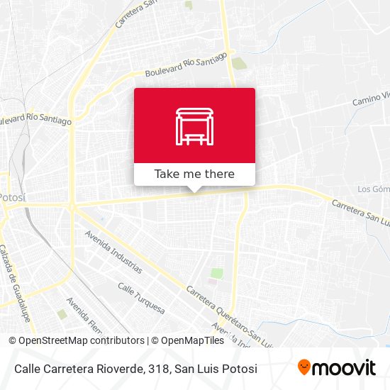 Calle Carretera Rioverde, 318 map