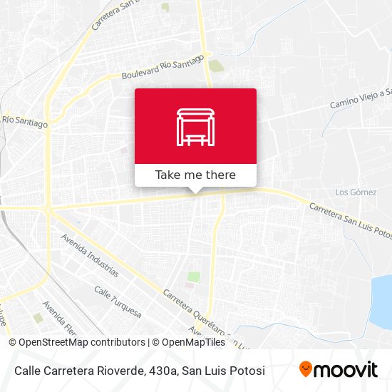 Mapa de Calle Carretera Rioverde, 430a
