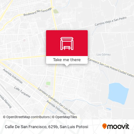 Mapa de Calle De San Francisco, 629b