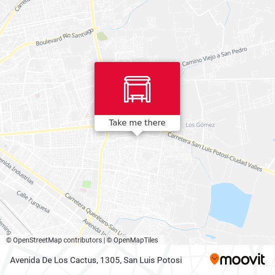 Avenida De Los Cactus, 1305 map