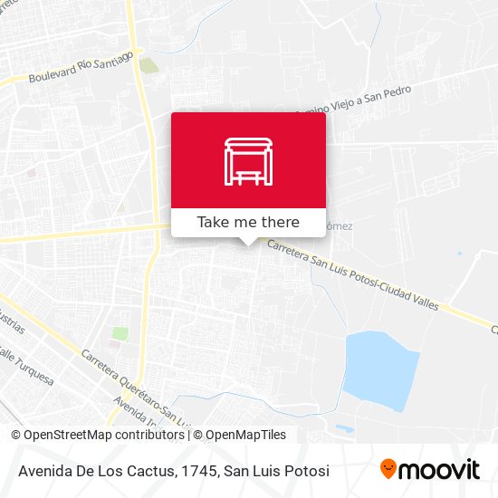 Avenida De Los Cactus, 1745 map