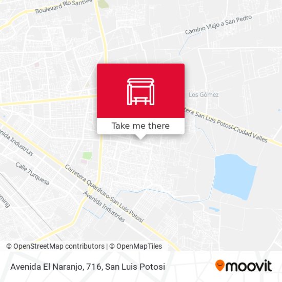 Mapa de Avenida El Naranjo, 716