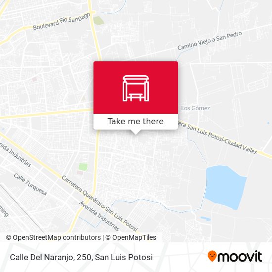 Calle Del Naranjo, 250 map