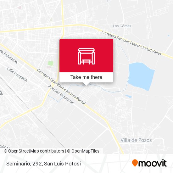 Seminario, 292 map