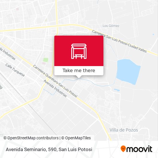 Avenida Seminario, 590 map
