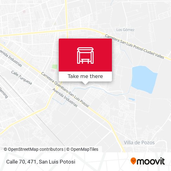 Mapa de Calle 70, 471
