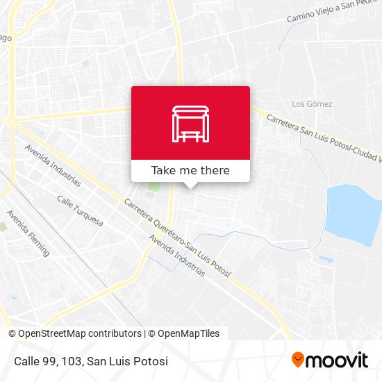 Calle 99, 103 map