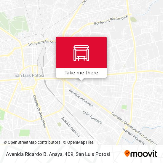 Avenida Ricardo B. Anaya, 409 map