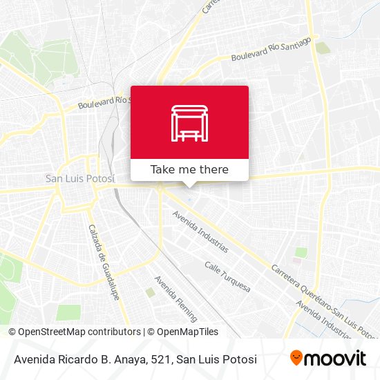 Avenida Ricardo B. Anaya, 521 map